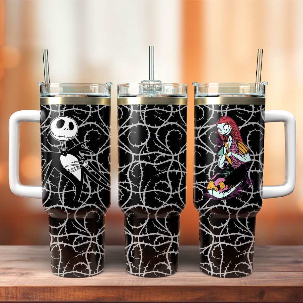 The Nightmare Before Christmas Cartoon Custom Stanley Cup 40 oz 30 oz Tumbler With HandleTVC2301252