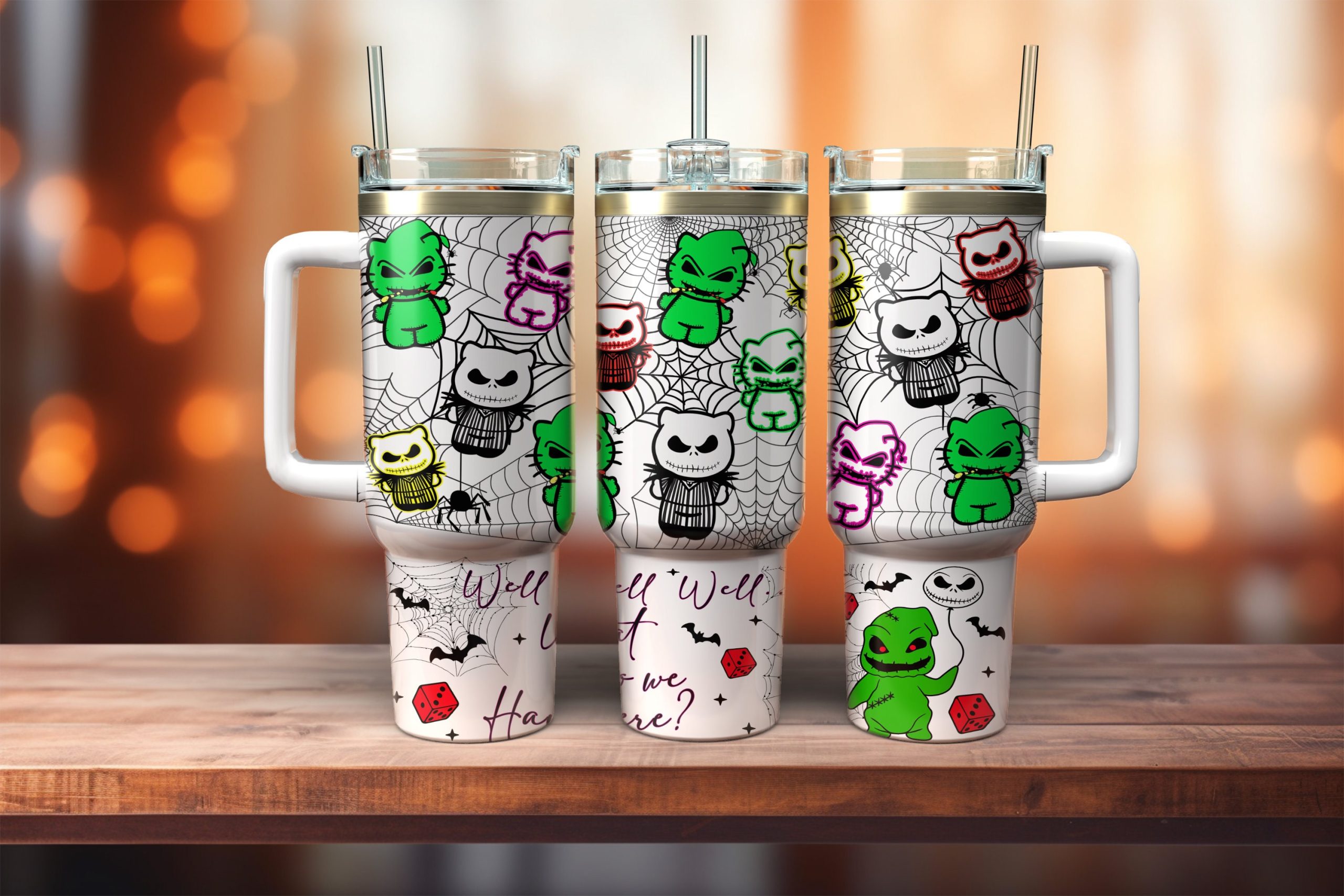 The Nightmare Before Christmas Cartoon Custom Stanley Cup 40 oz 30 oz Tumbler With HandleTVC2301879 - Image 2