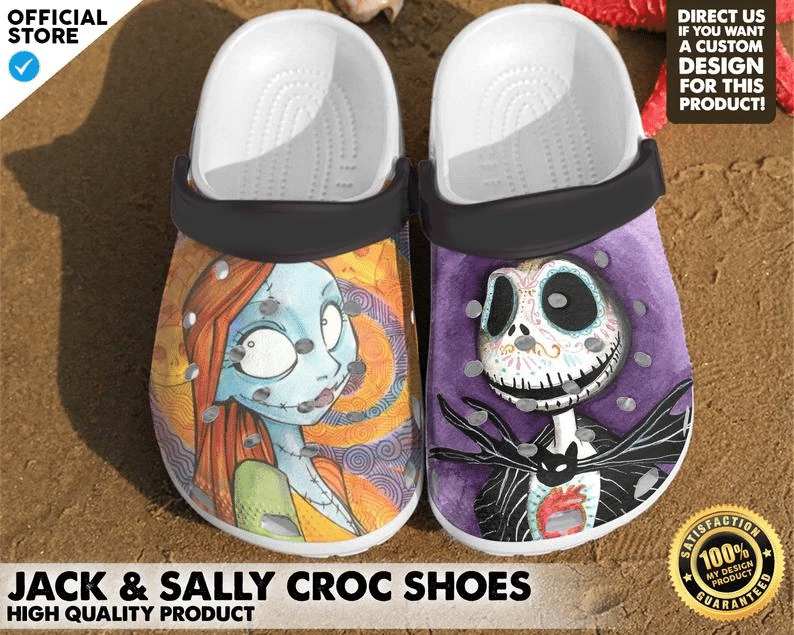 The Nightmare Before Christmas Crocs Clog Shoes
