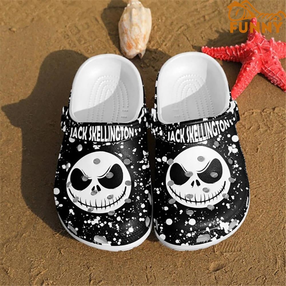 The Nightmare Before Christmas Movie Crocs Crocband Clogs Shoes Comfortable For Men Women and Kids