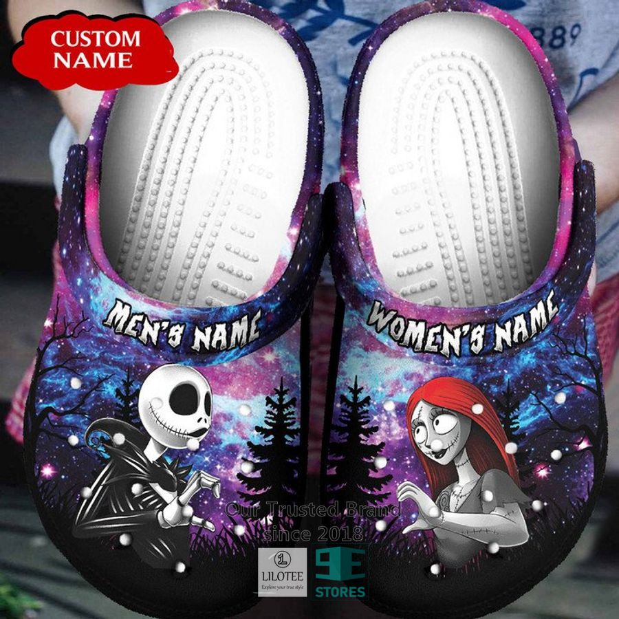 The Nightmare Before Christmas Movie Crocs Crocband Clogs Shoes Comfortable For Men Women and Kids