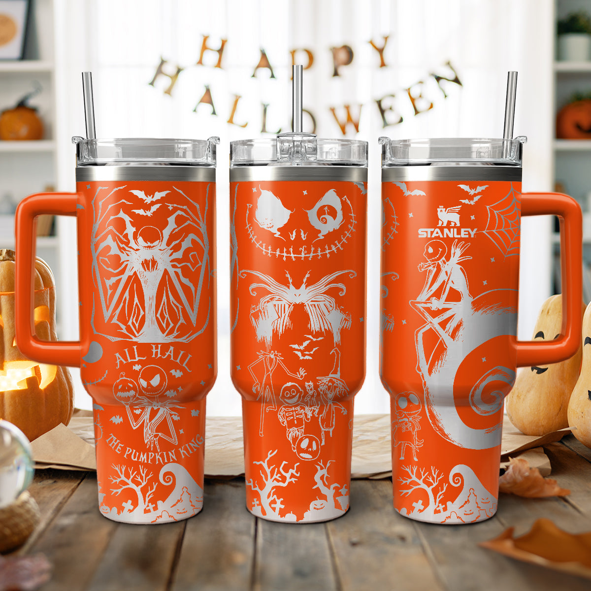 The Nightmare Before Christmas Movies Custom Stanley Cup 40 oz 30 oz Tumbler With HandleTVC2301113