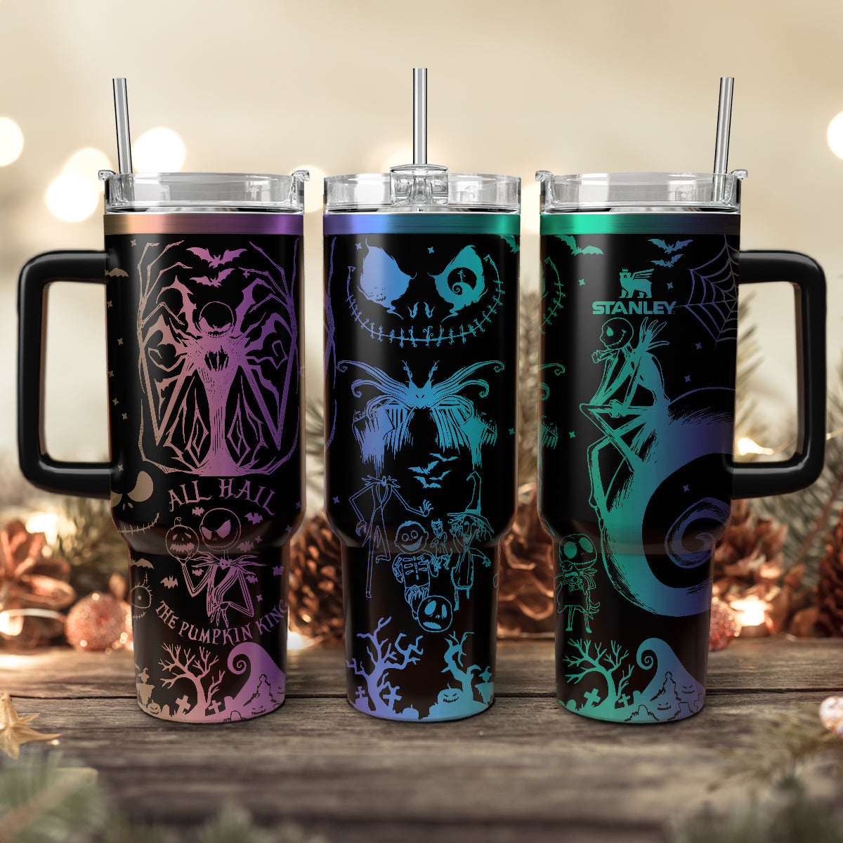 The Nightmare Before Christmas Movies Custom Stanley Cup 40 oz 30 oz Tumbler With HandleTVC2301113