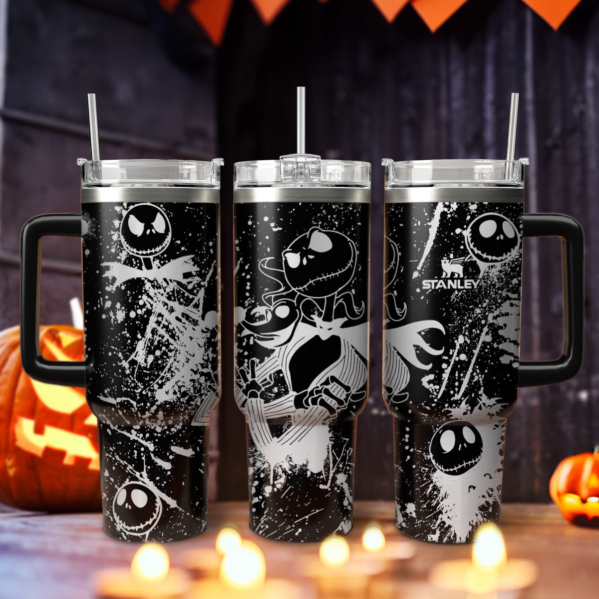 The Nightmare Before Christmas Movies Custom Stanley Cup 40 oz 30 oz Tumbler With HandleTVC2301114