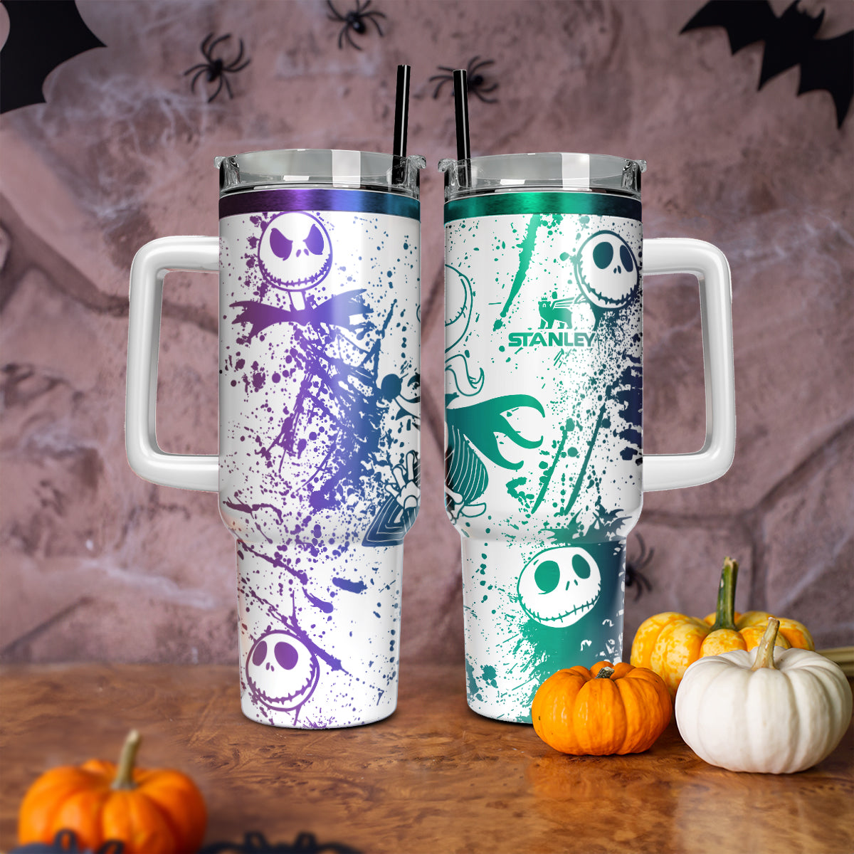 The Nightmare Before Christmas Movies Custom Stanley Cup 40 oz 30 oz Tumbler With HandleTVC2301114