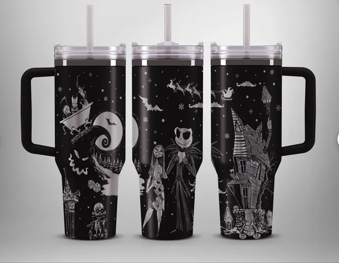 The Nightmare Before Christmas Movies Custom Stanley Cup 40 oz 30 oz Tumbler With HandleTVC2301114