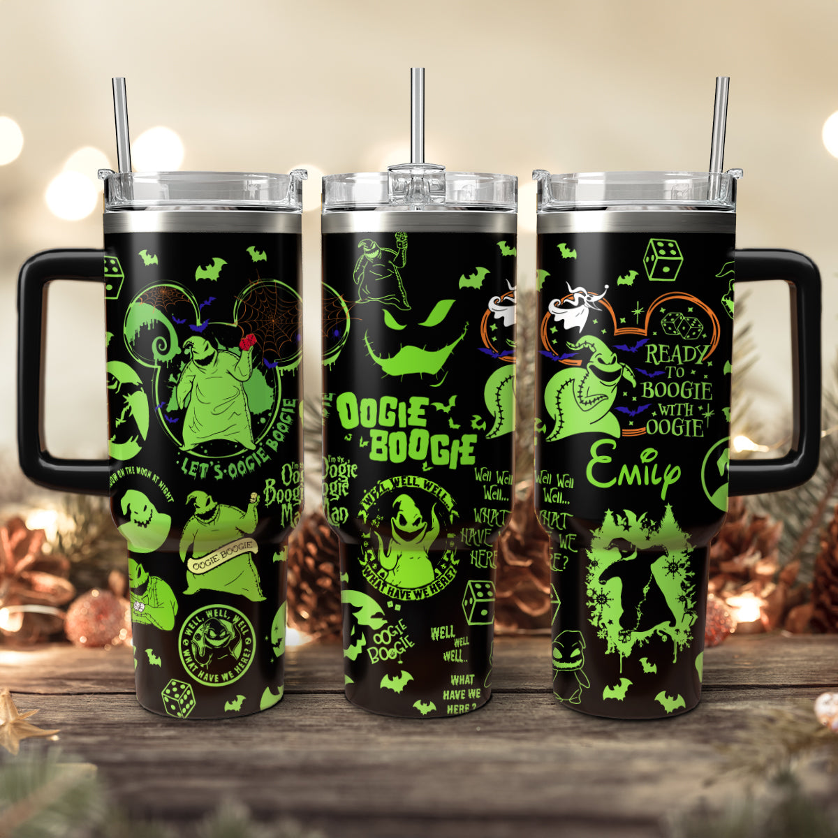 The Nightmare Before Christmas Movies Custom Stanley Cup 40 oz 30 oz Tumbler With HandleTVC2301114