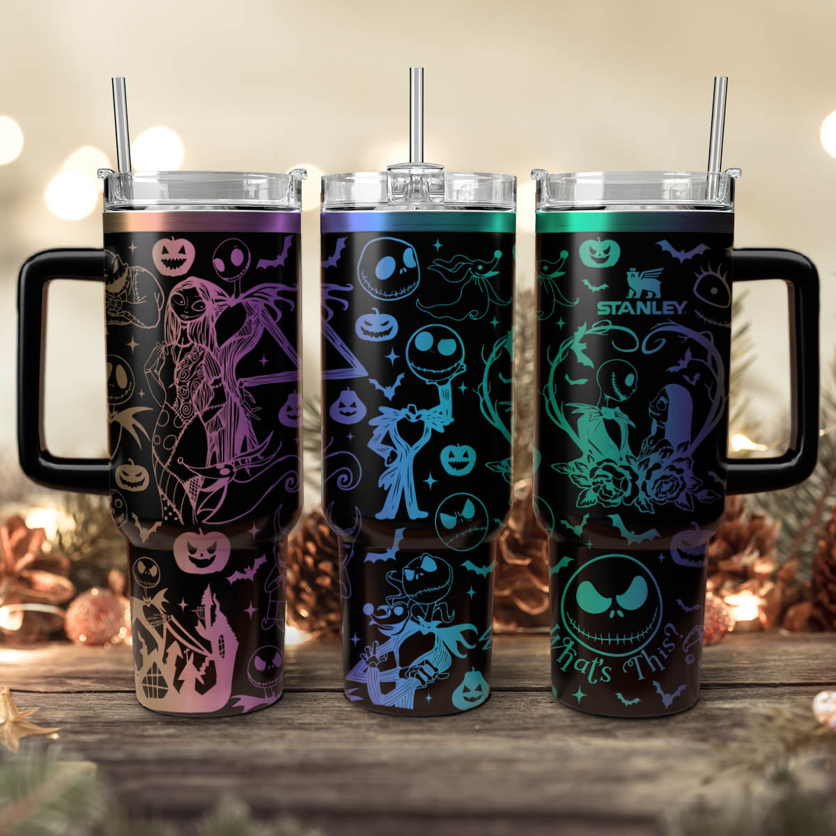 The Nightmare Before Christmas Movies Custom Stanley Cup 40 oz 30 oz Tumbler With HandleTVC2301115