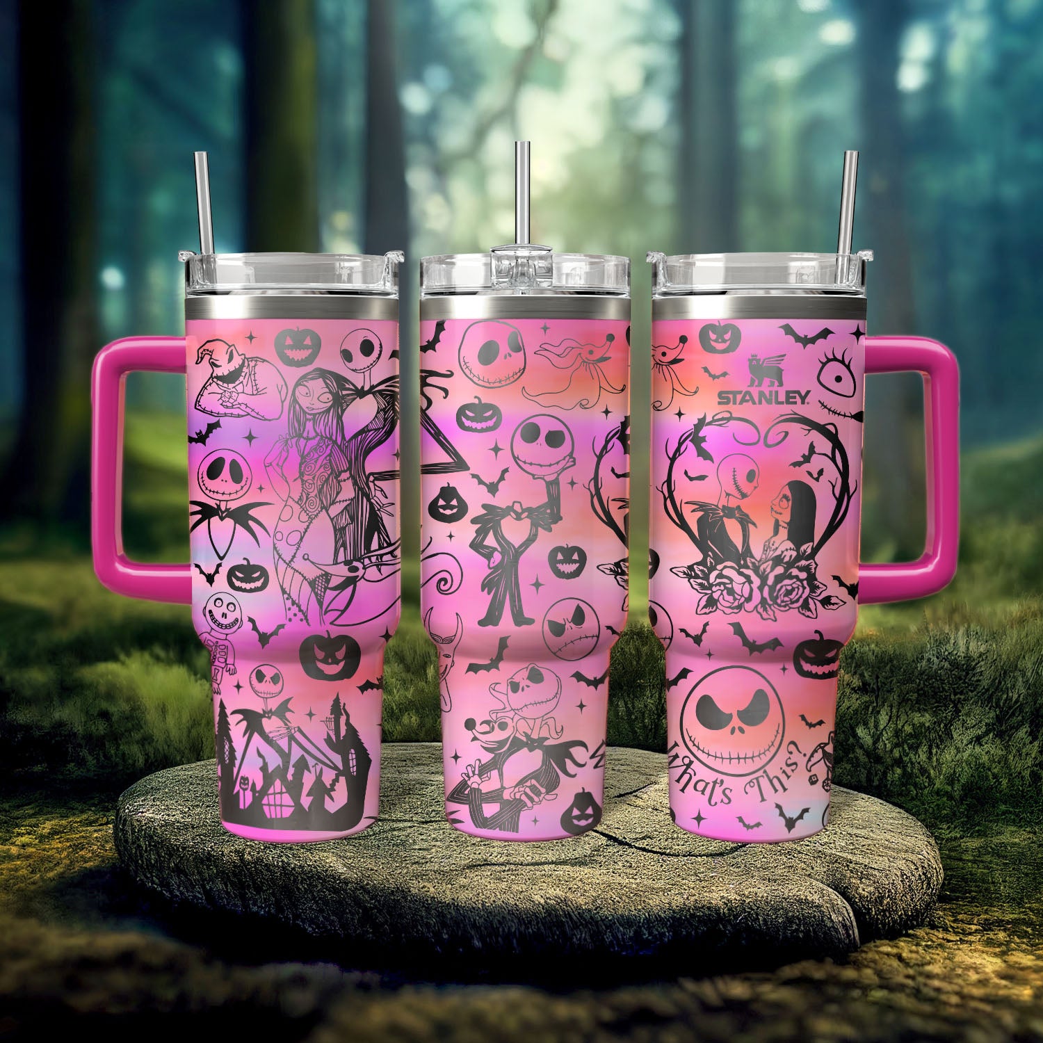 The Nightmare Before Christmas Movies Custom Stanley Cup 40 oz 30 oz Tumbler With HandleTVC2301115