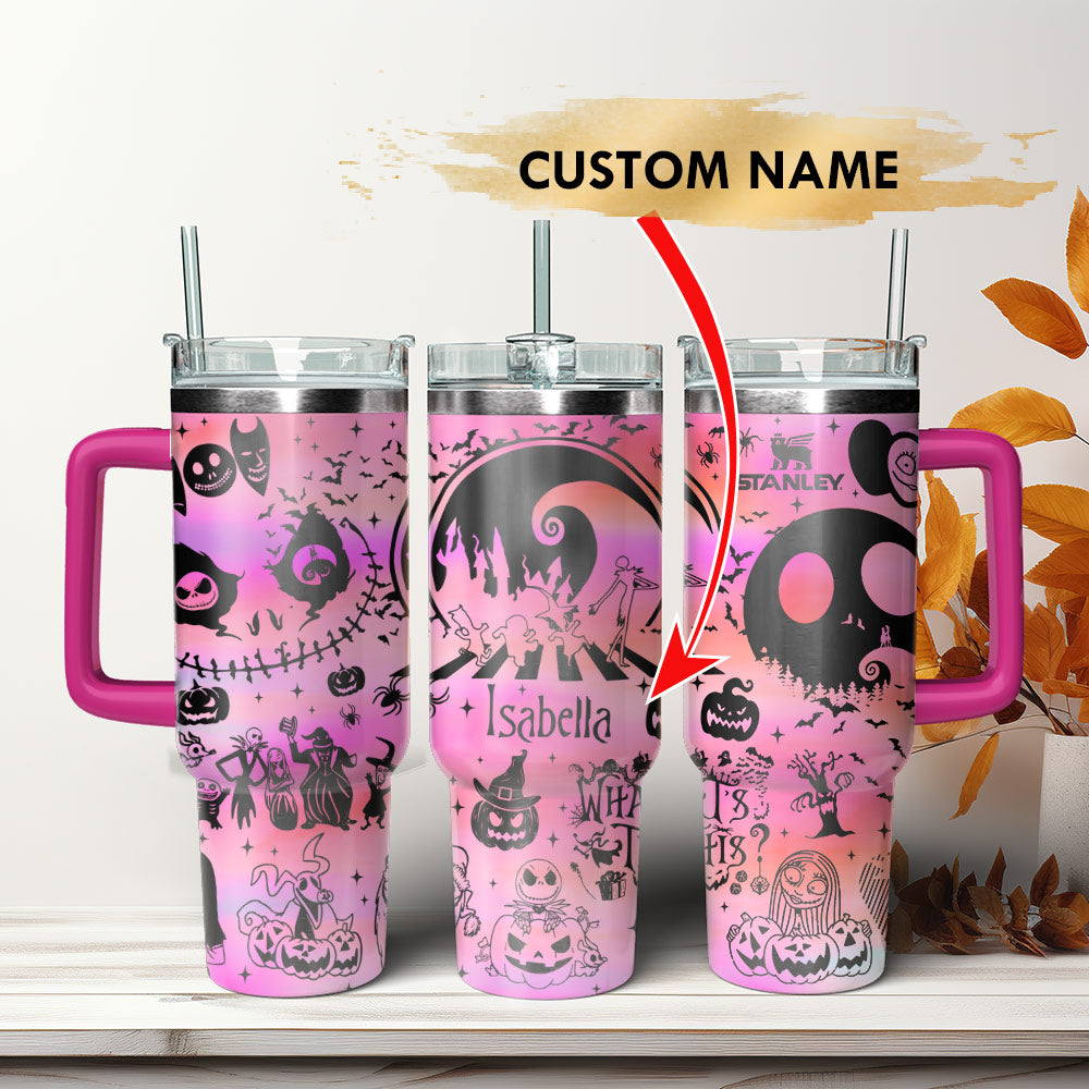 The Nightmare Before Christmas Movies Custom Stanley Cup 40 oz 30 oz Tumbler With HandleTVC2301115