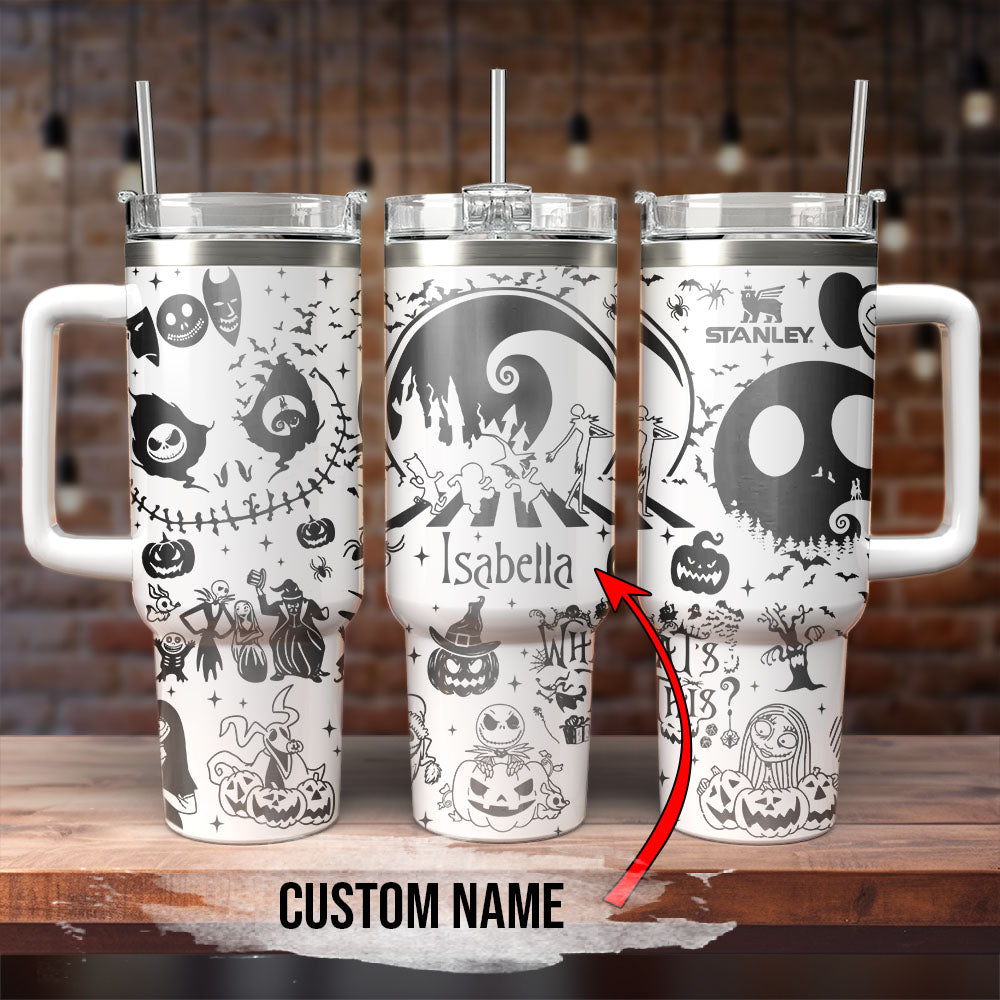 The Nightmare Before Christmas Movies Custom Stanley Cup 40 oz 30 oz Tumbler With HandleTVC2301115