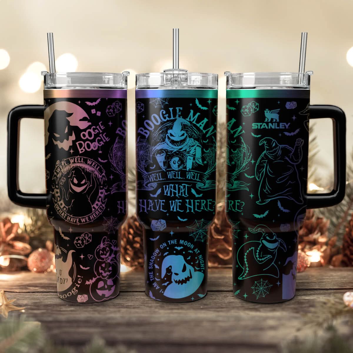 The Nightmare Before Christmas Movies Custom Stanley Cup 40 oz 30 oz Tumbler With HandleTVC2301474