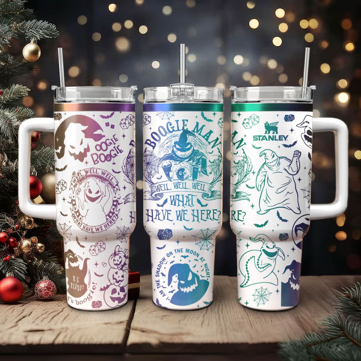 The Nightmare Before Christmas Movies Custom Stanley Cup 40 oz 30 oz Tumbler With HandleTVC2301474