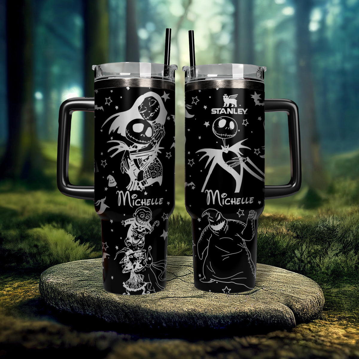 The Nightmare Before Christmas Movies Custom Stanley Cup 40 oz 30 oz Tumbler With HandleTVC2301539