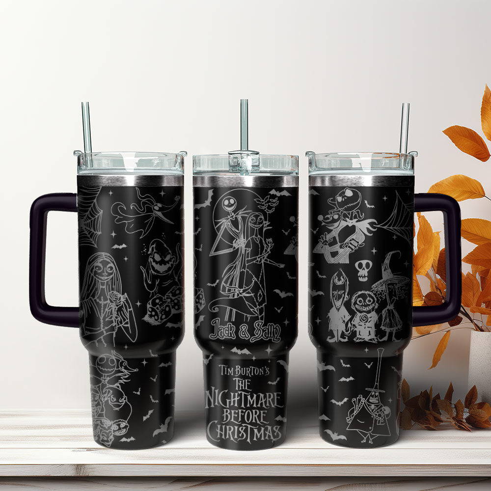 The Nightmare Before Christmas Movies Custom Stanley Cup 40 oz 30 oz Tumbler With HandleTVC2301546