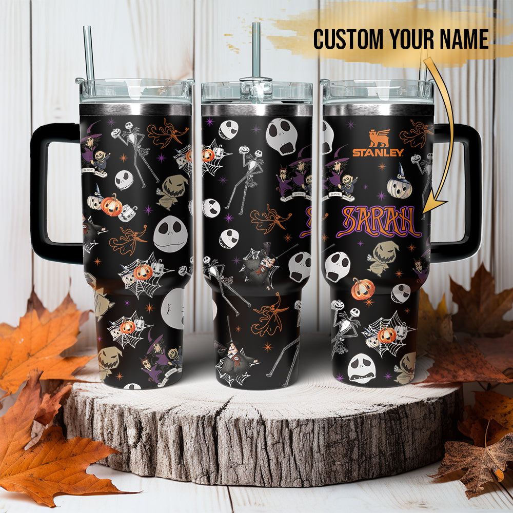 The Nightmare Before Christmas Movies Custom Stanley Cup 40 oz 30 oz Tumbler With HandleTVC2301547