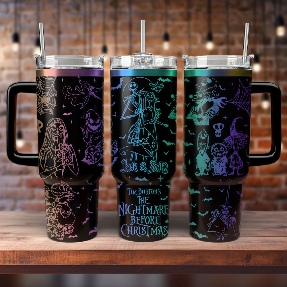 The Nightmare Before Christmas Movies Custom Stanley Cup 40 oz 30 oz Tumbler With HandleTVC2301547