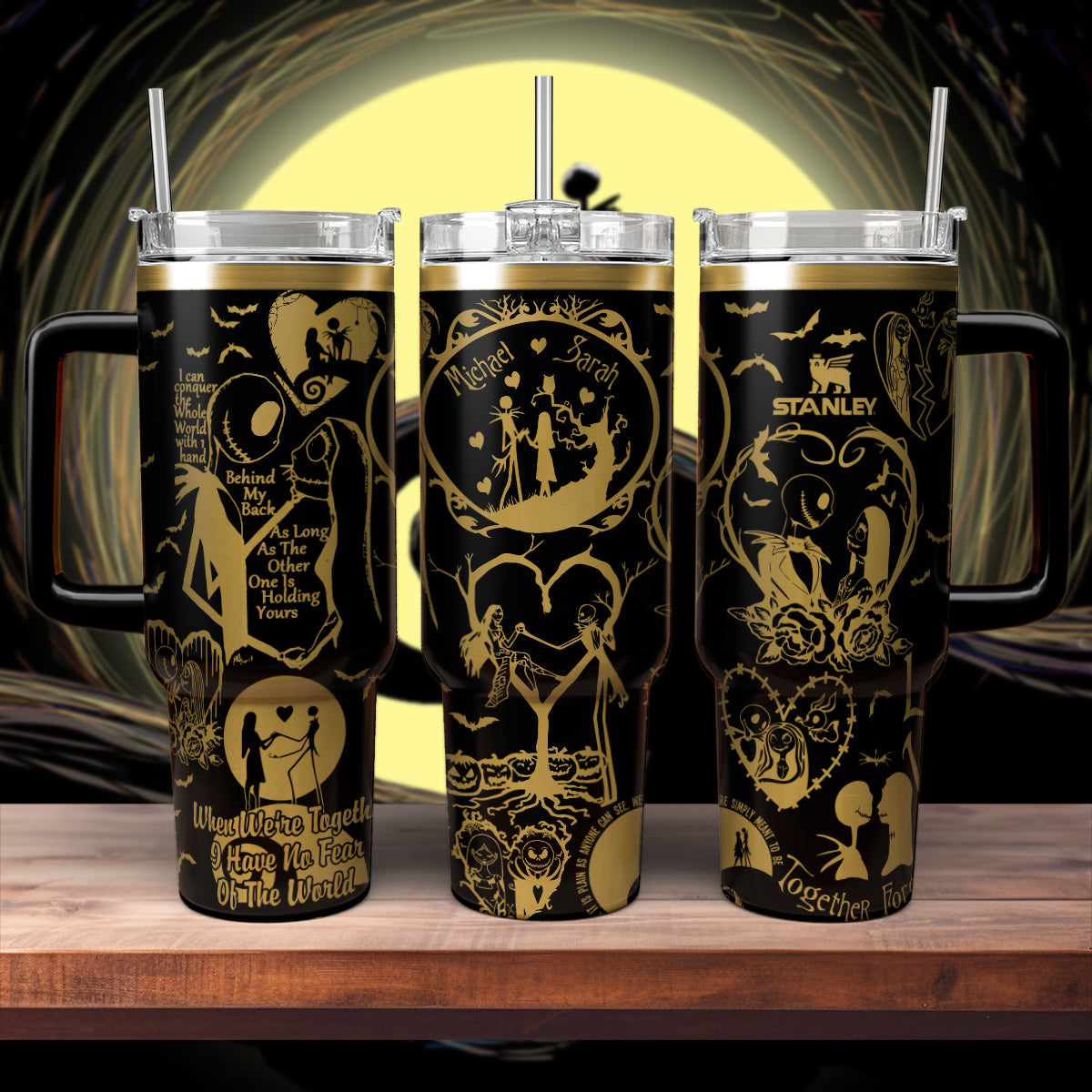 The Nightmare Before Christmas Movies Custom Stanley Cup 40 oz 30 oz Tumbler With HandleTVC2301548