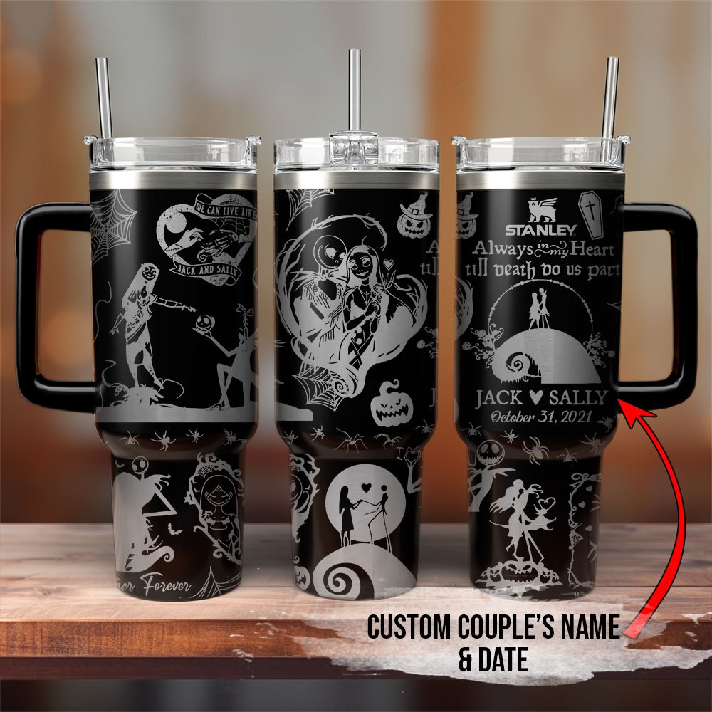 The Nightmare Before Christmas Movies Custom Stanley Cup 40 oz 30 oz Tumbler With HandleTVC2301553