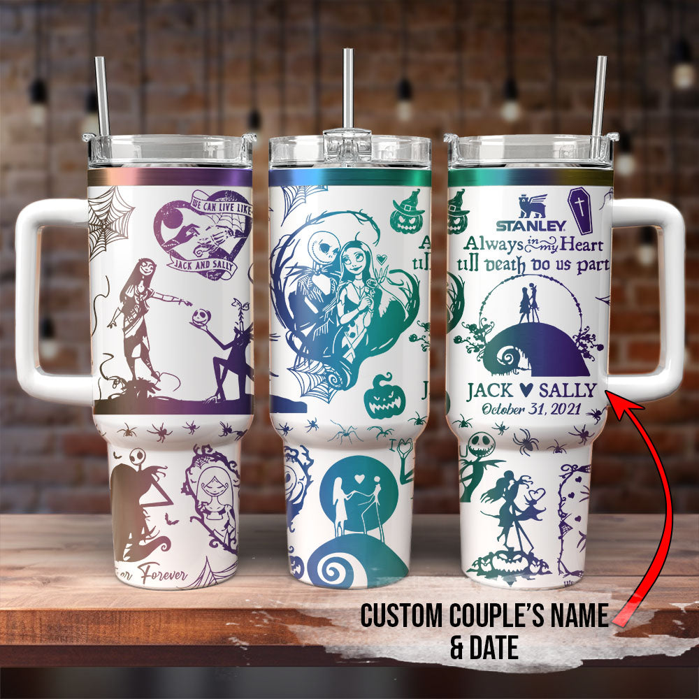 The Nightmare Before Christmas Movies Custom Stanley Cup 40 oz 30 oz Tumbler With HandleTVC2301553