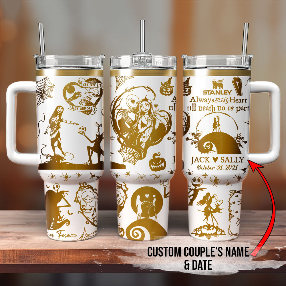The Nightmare Before Christmas Movies Custom Stanley Cup 40 oz 30 oz Tumbler With HandleTVC2301553