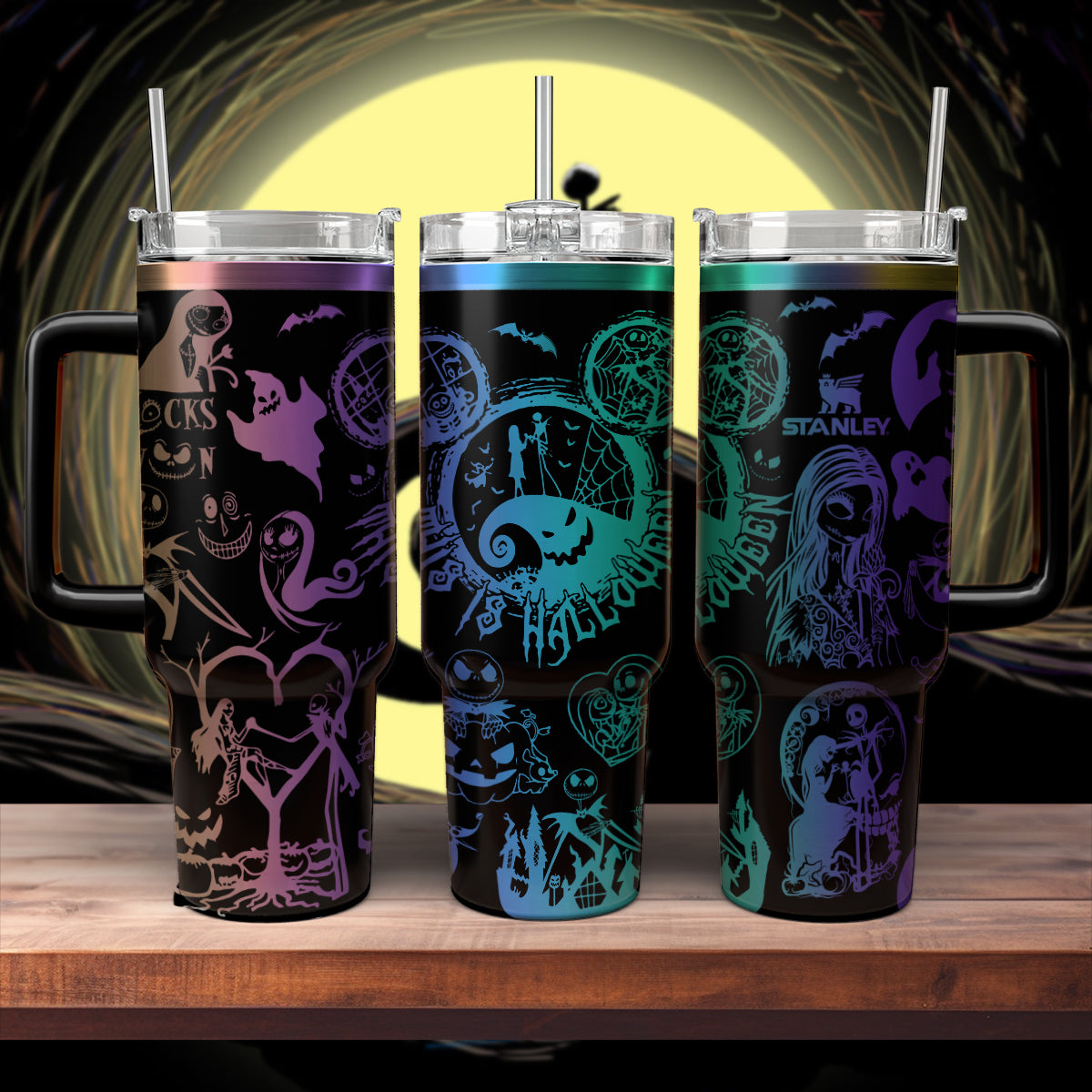The Nightmare Before Christmas Movies Custom Stanley Cup 40 oz 30 oz Tumbler With HandleTVC2301554