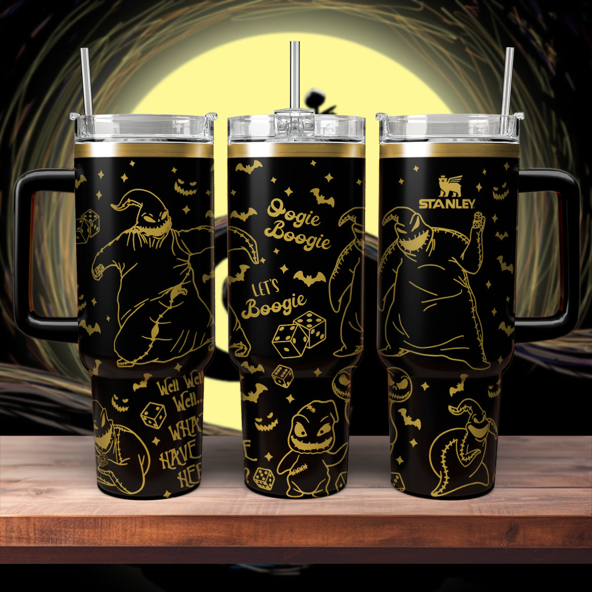 The Nightmare Before Christmas Movies Custom Stanley Cup 40 oz 30 oz Tumbler With HandleTVC2301554