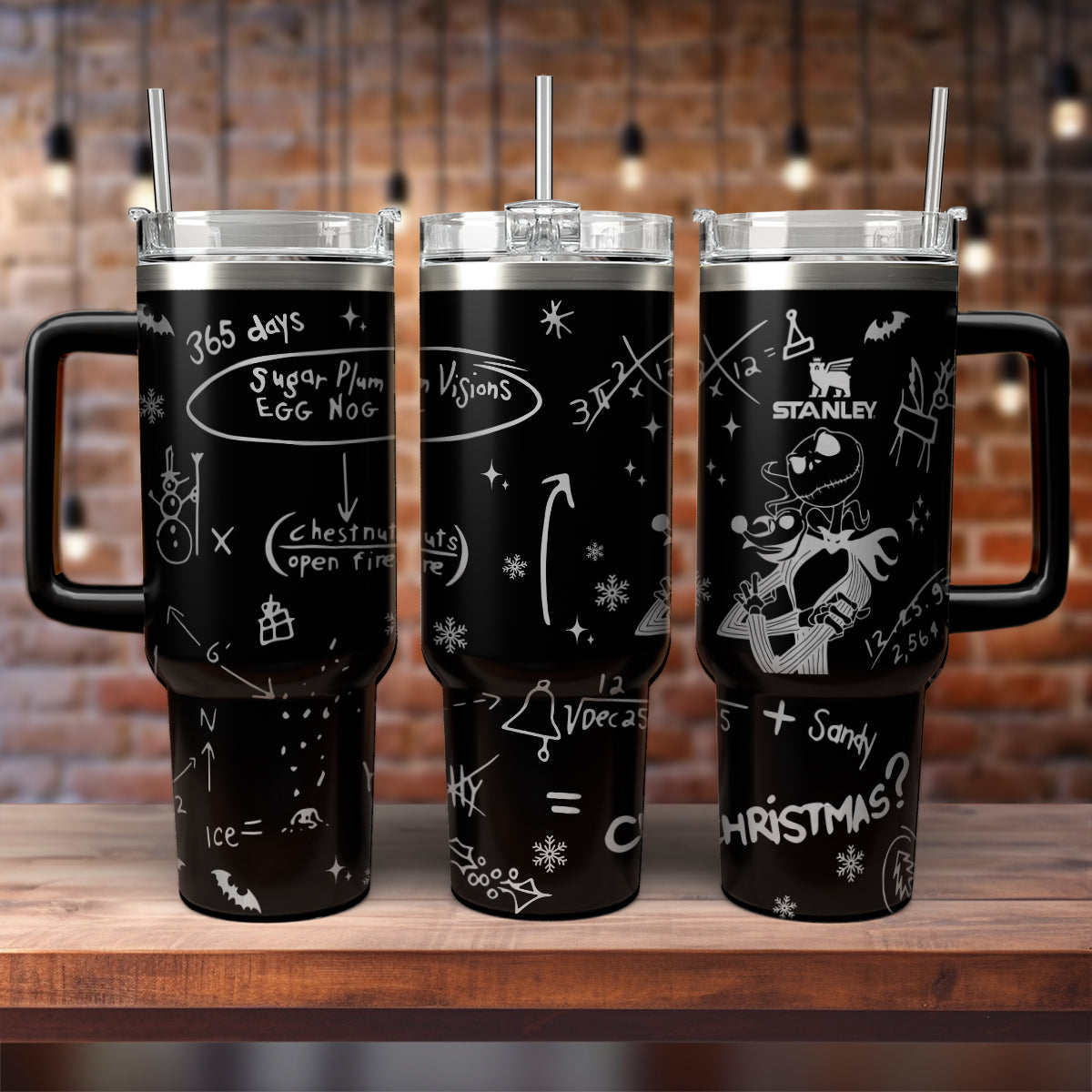 The Nightmare Before Christmas Movies Custom Stanley Cup 40 oz 30 oz Tumbler With HandleTVC2301556