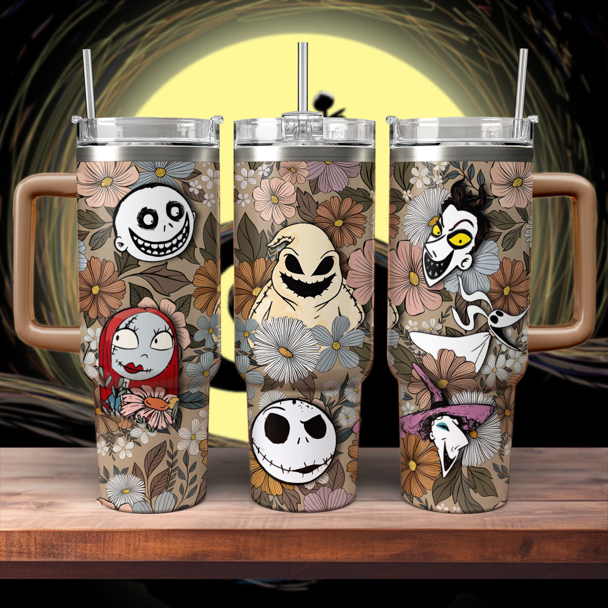 The Nightmare Before Christmas Movies Custom Stanley Cup 40 oz 30 oz Tumbler With HandleTVC2301557