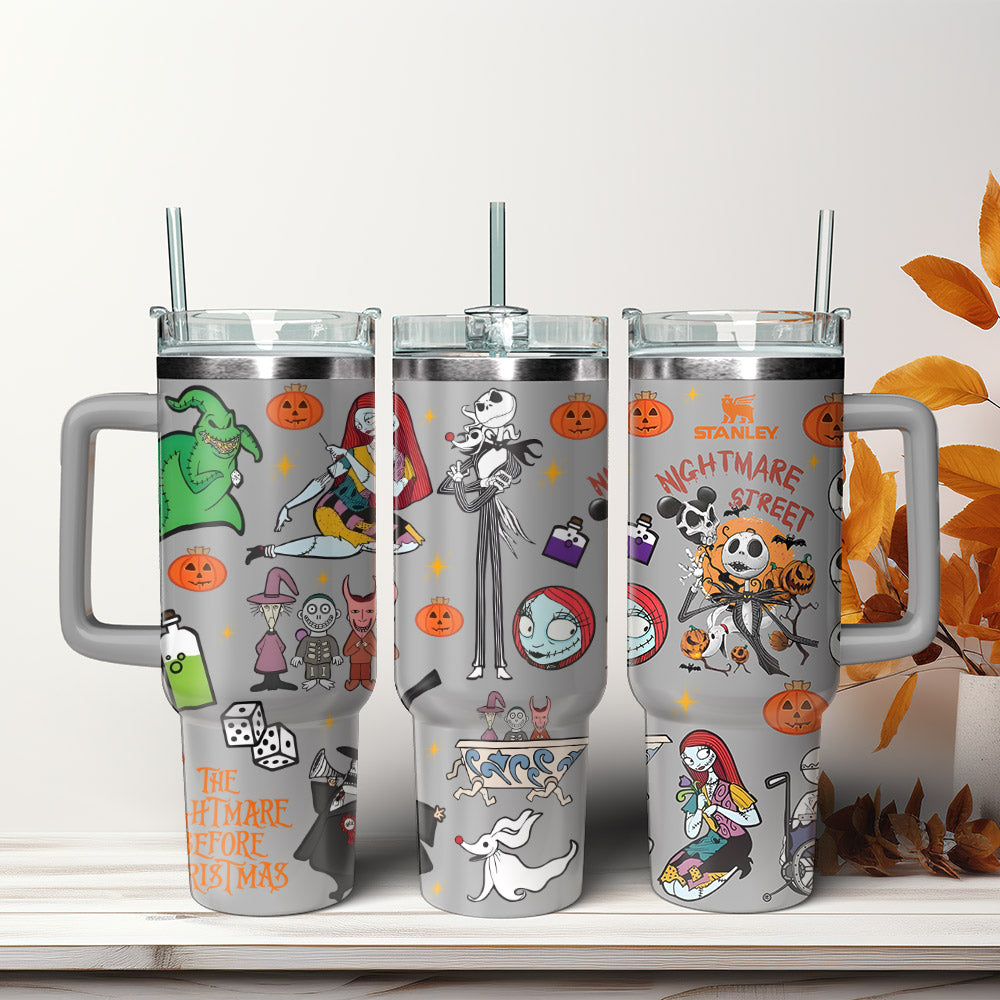 The Nightmare Before Christmas Movies Custom Stanley Cup 40 oz 30 oz Tumbler With HandleTVC2301558