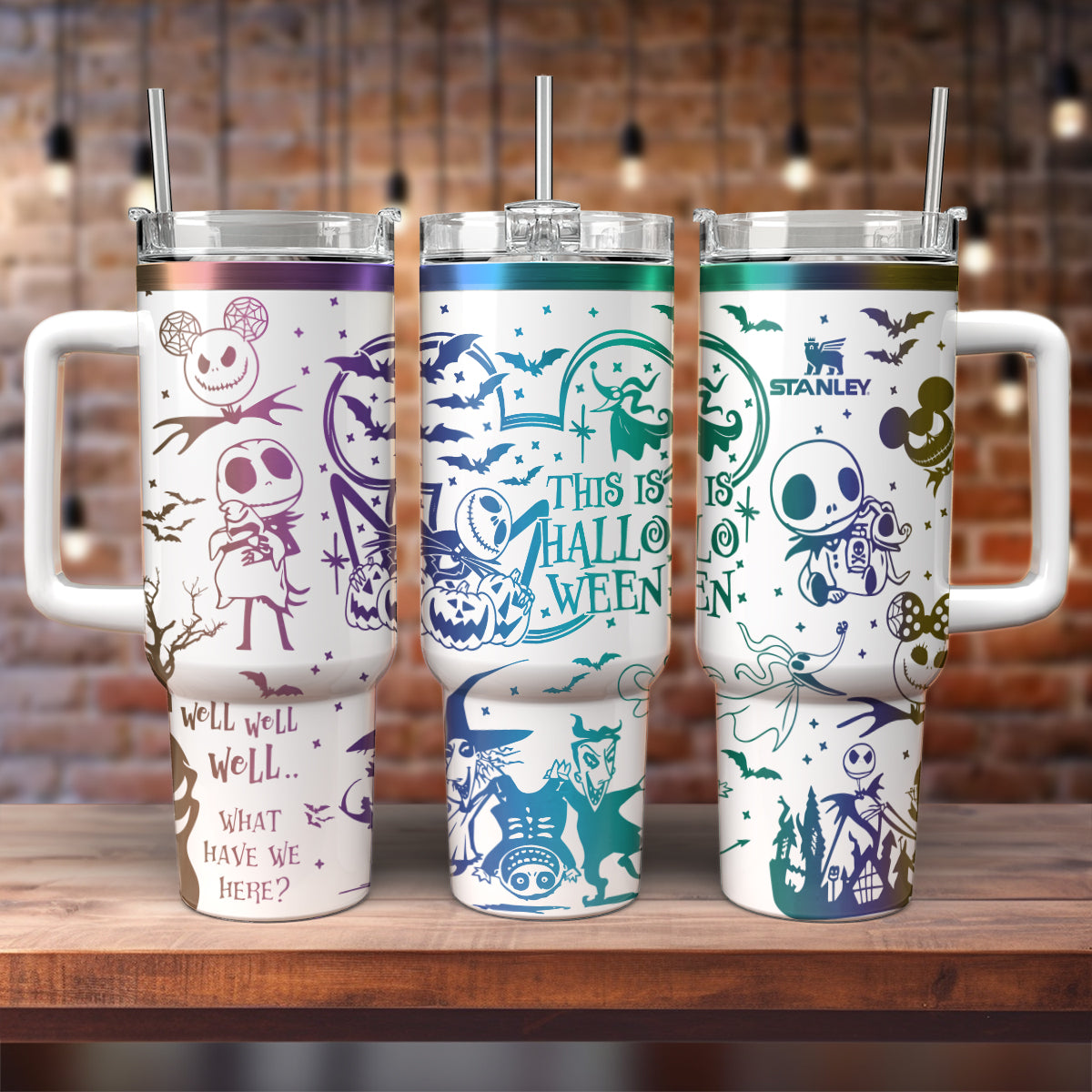 The Nightmare Before Christmas Movies Custom Stanley Cup 40 oz 30 oz Tumbler With HandleTVC2301558