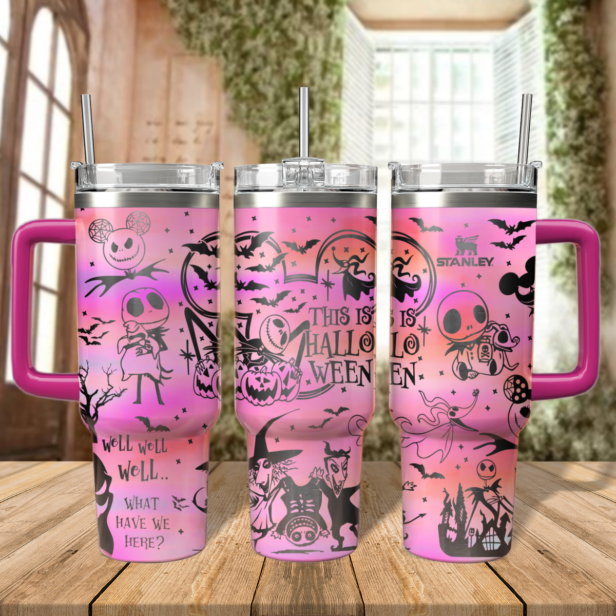 The Nightmare Before Christmas Movies Custom Stanley Cup 40 oz 30 oz Tumbler With HandleTVC2301558