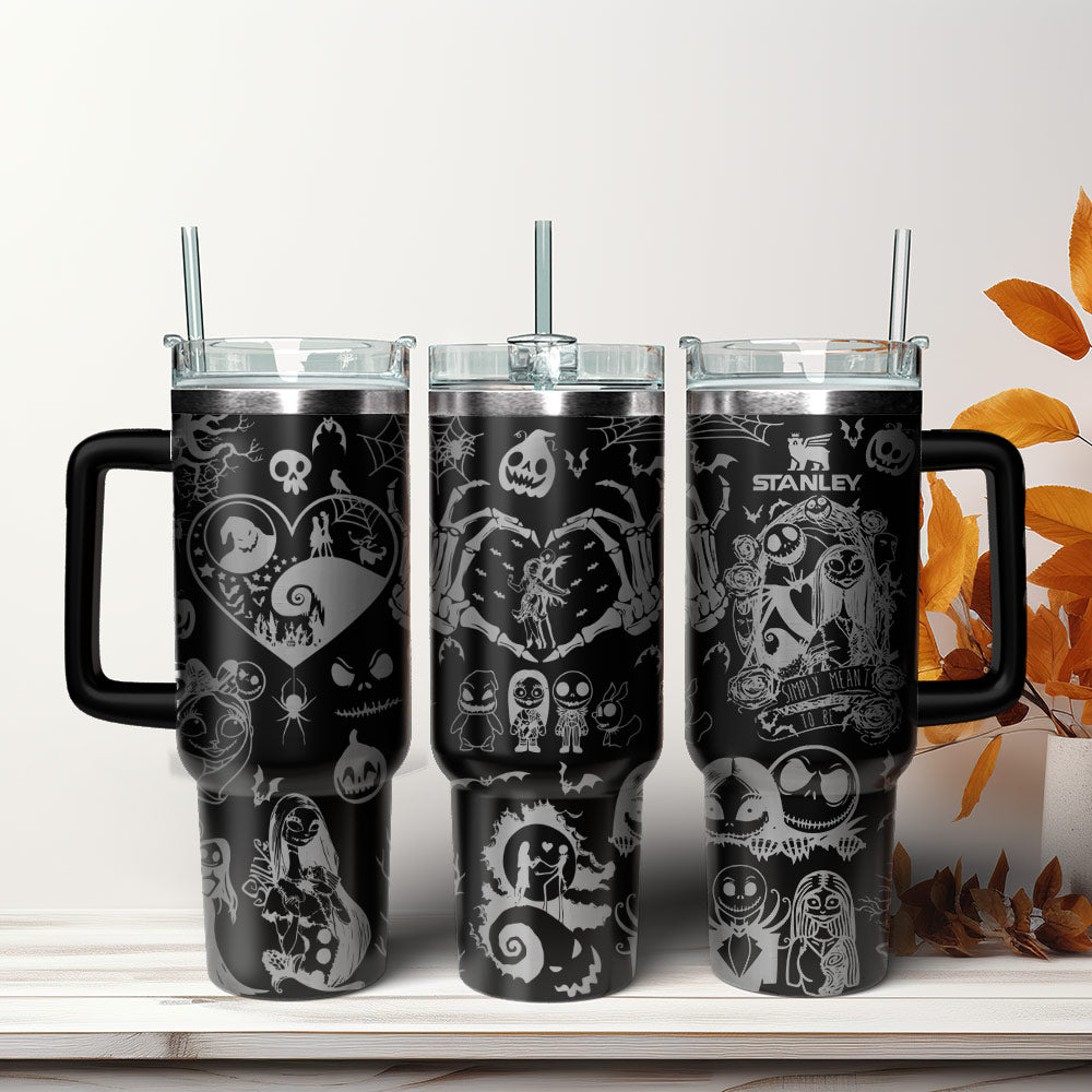 The nightmare Before Christmas Movies Custom Stanley Cup 40 oz 30 oz Tumbler With HandleTVC2301565