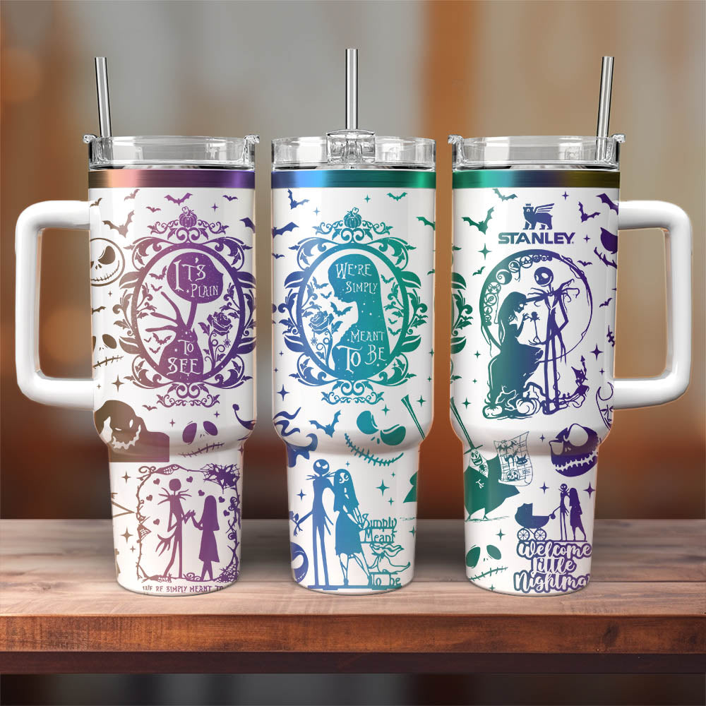 The Nightmare Before Christmas Movies Custom Stanley Cup 40 oz 30 oz Tumbler With HandleTVC2301566