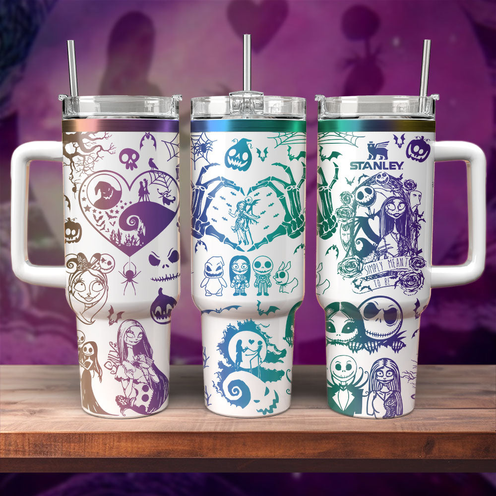 The nightmare Before Christmas Movies Custom Stanley Cup 40 oz 30 oz Tumbler With HandleTVC2301566