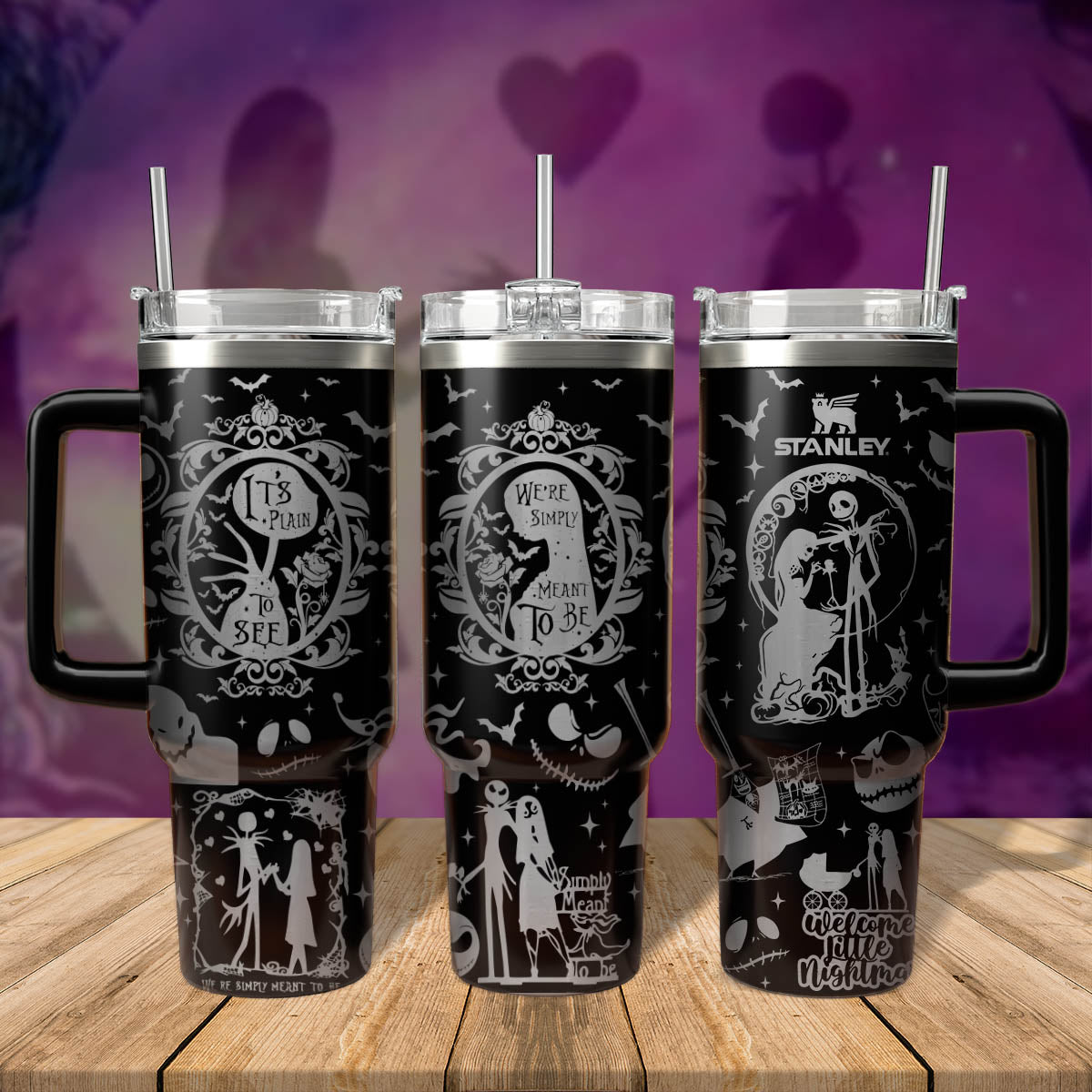 The Nightmare Before Christmas Movies Custom Stanley Cup 40 oz 30 oz Tumbler With HandleTVC2301566
