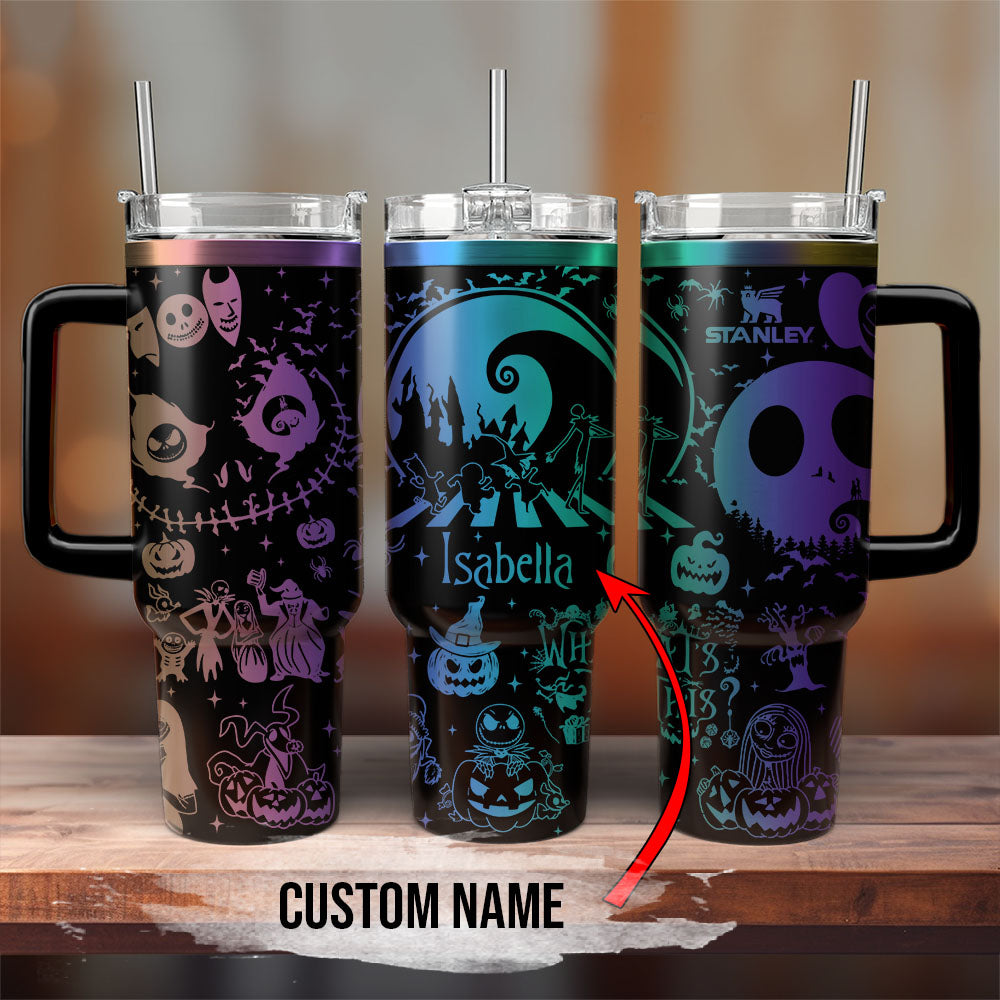 The nightmare Before Christmas Movies Custom Stanley Cup 40 oz 30 oz Tumbler With HandleTVC2301568