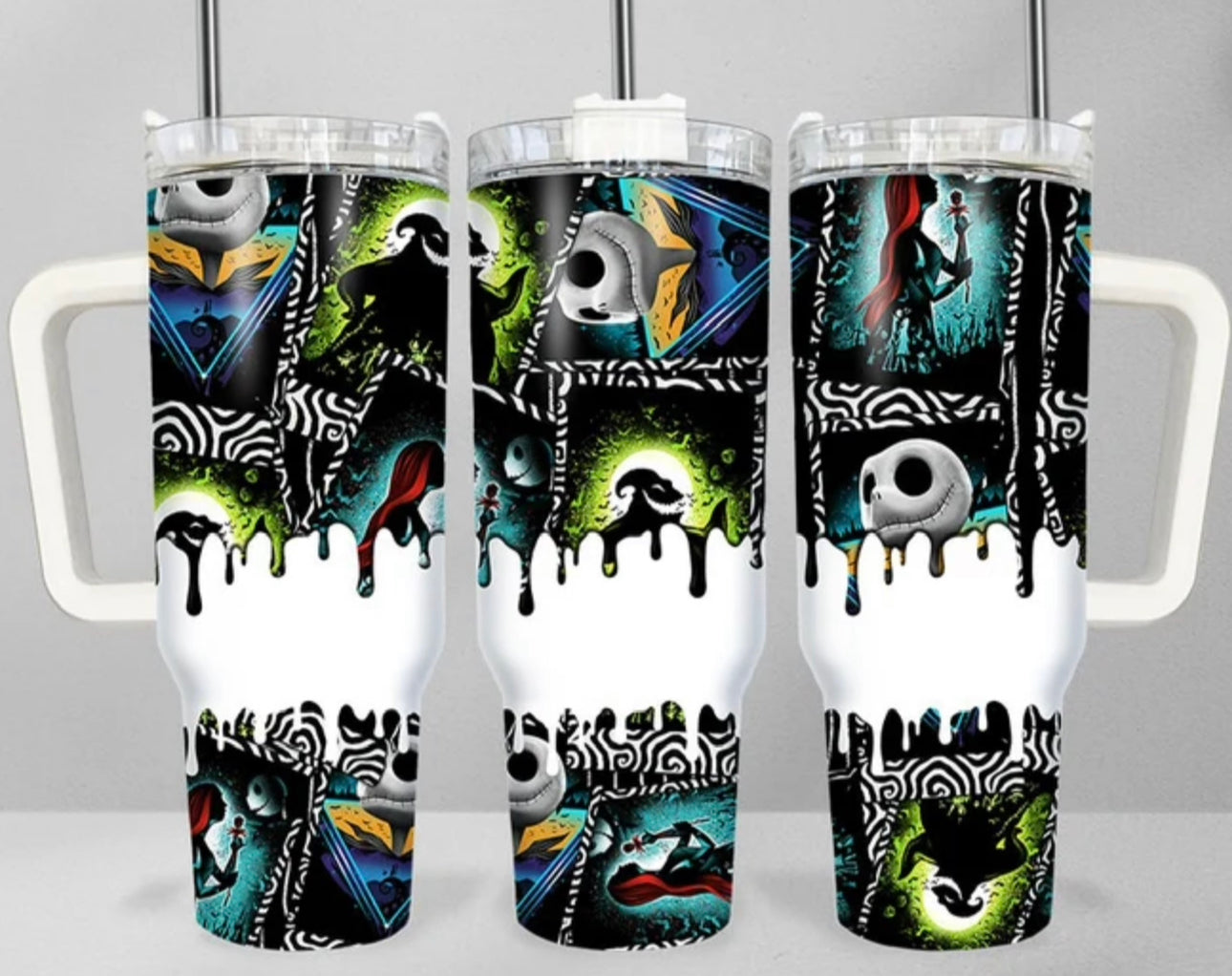 The Nightmare Before Christmas Movies Custom Stanley Cup 40 oz 30 oz Tumbler With HandleTVC2301753