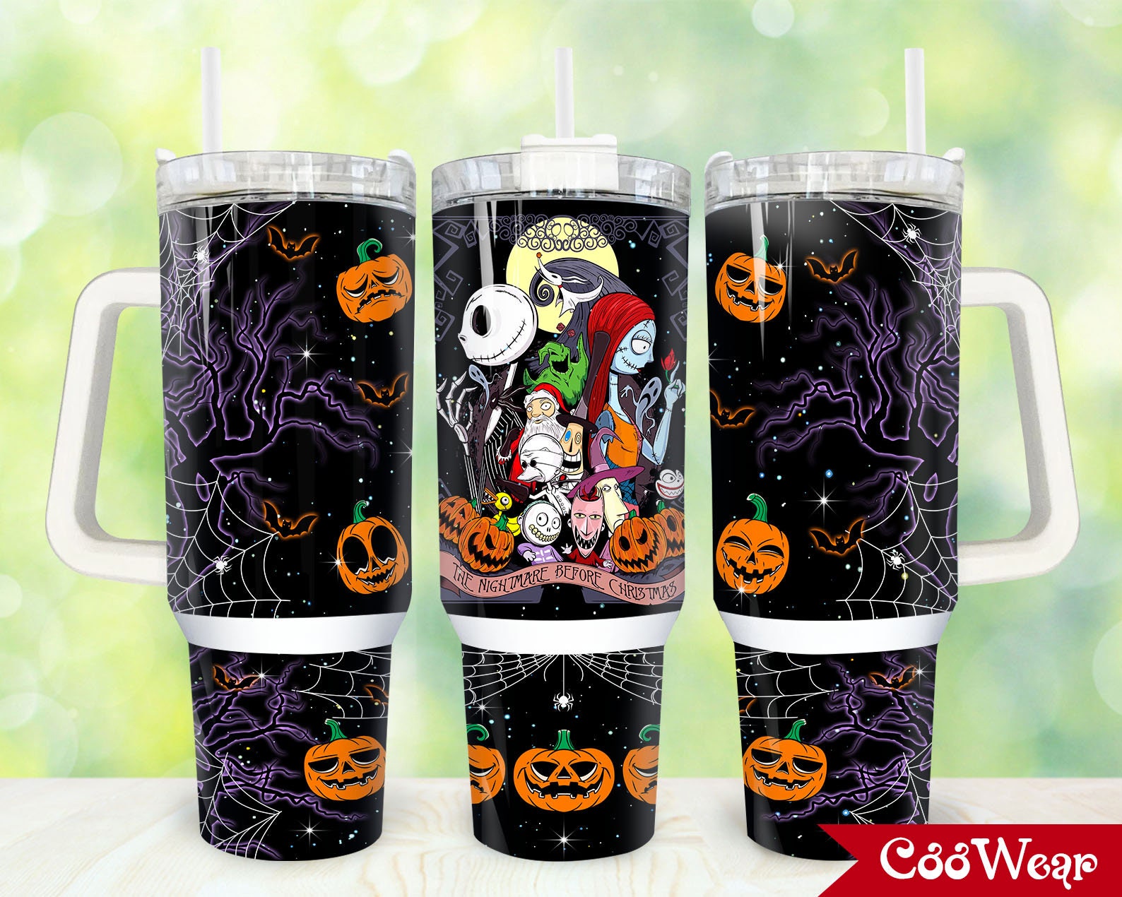 The Nightmare Before Christmas Movies Custom Stanley Cup 40 oz 30 oz Tumbler With HandleTVC2301872