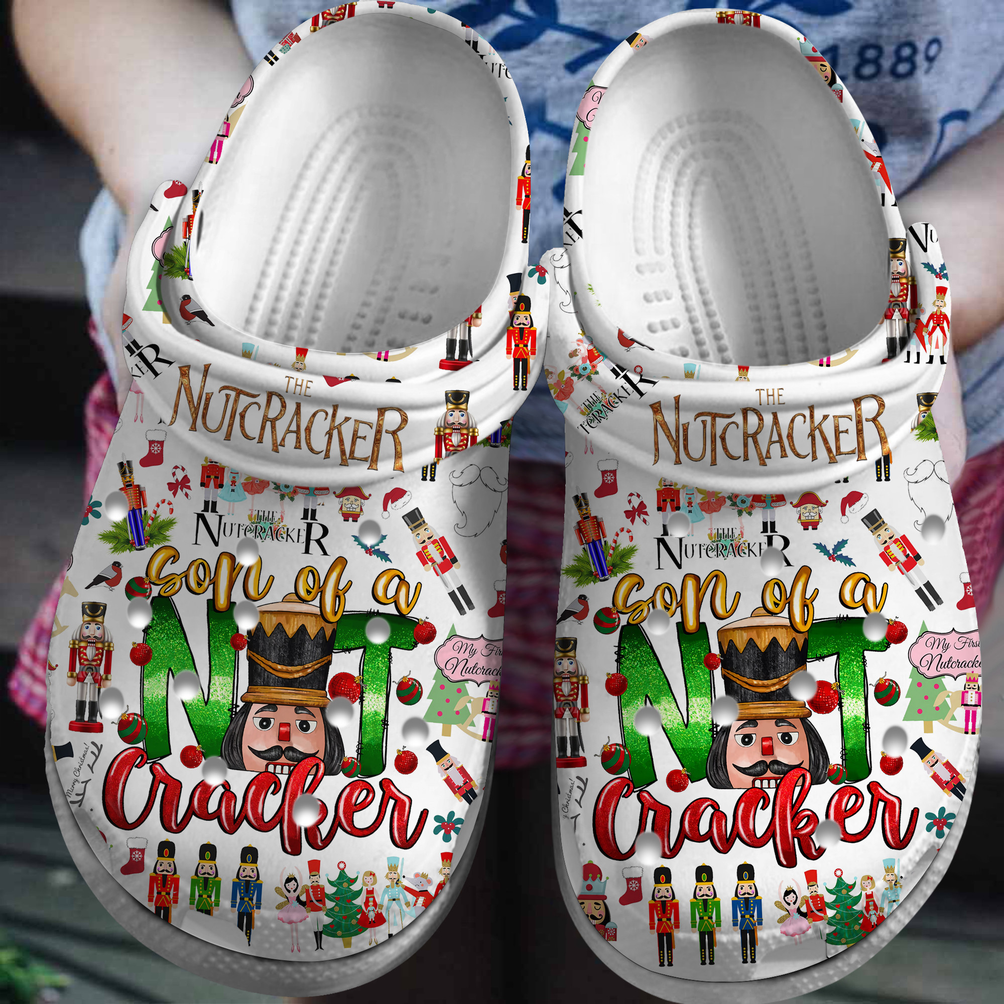 The Nutcracker Cartoon Movie Crocs Crocband Clogs Shoes Comfortable For Men Women and Kids