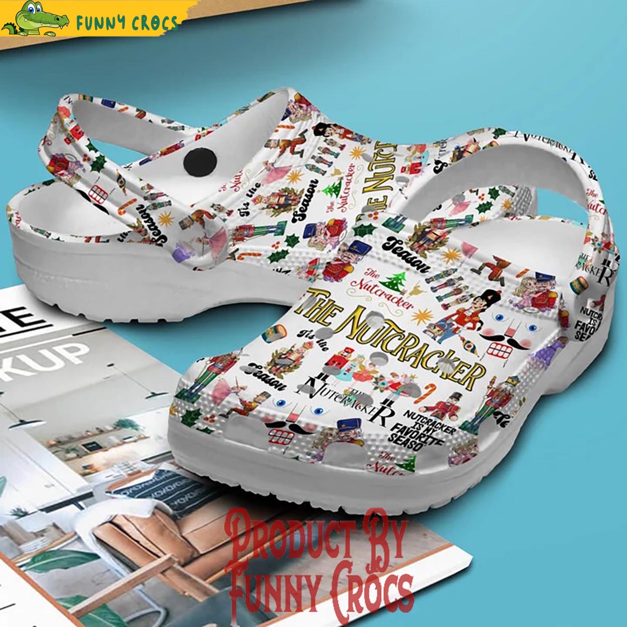 The Nutcracker Movie Christmas Crocs Crocband Clogs Shoes Comfortable For Men Women and Kids - Image 3