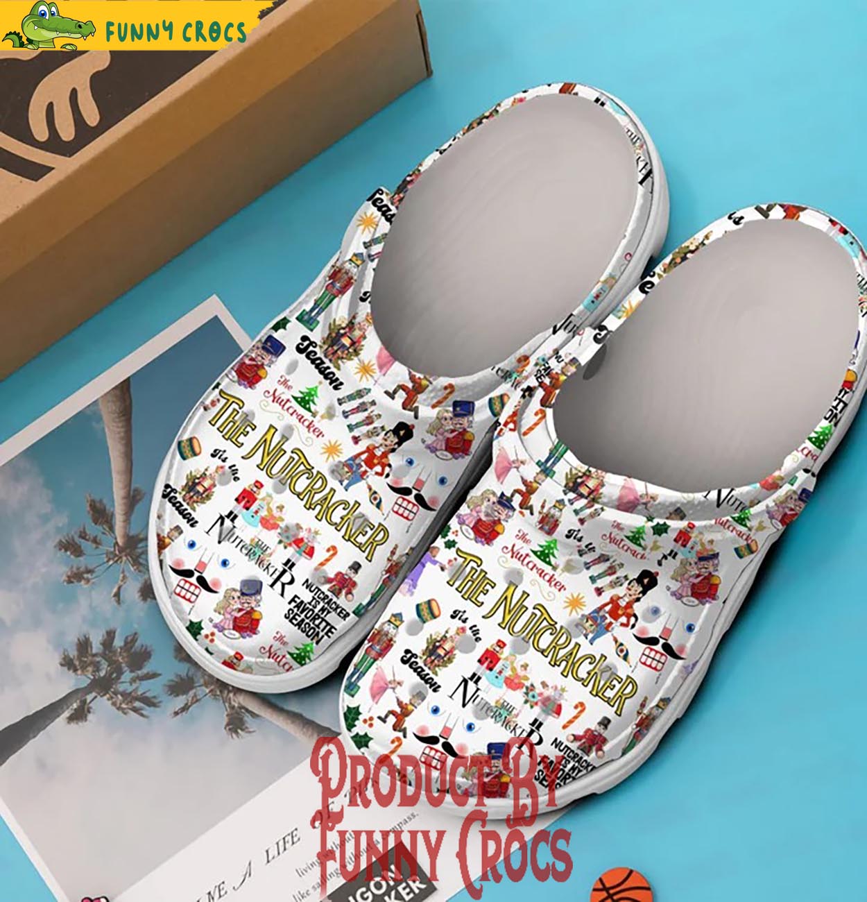 The Nutcracker Movie Christmas Crocs Crocband Clogs Shoes Comfortable For Men Women and Kids - Image 2
