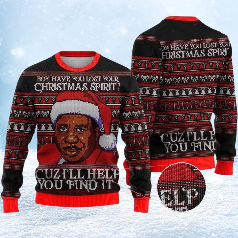 The Office Christmas Ugly Sweater, Michael Scott The Office Shirt, TV Series Xmas