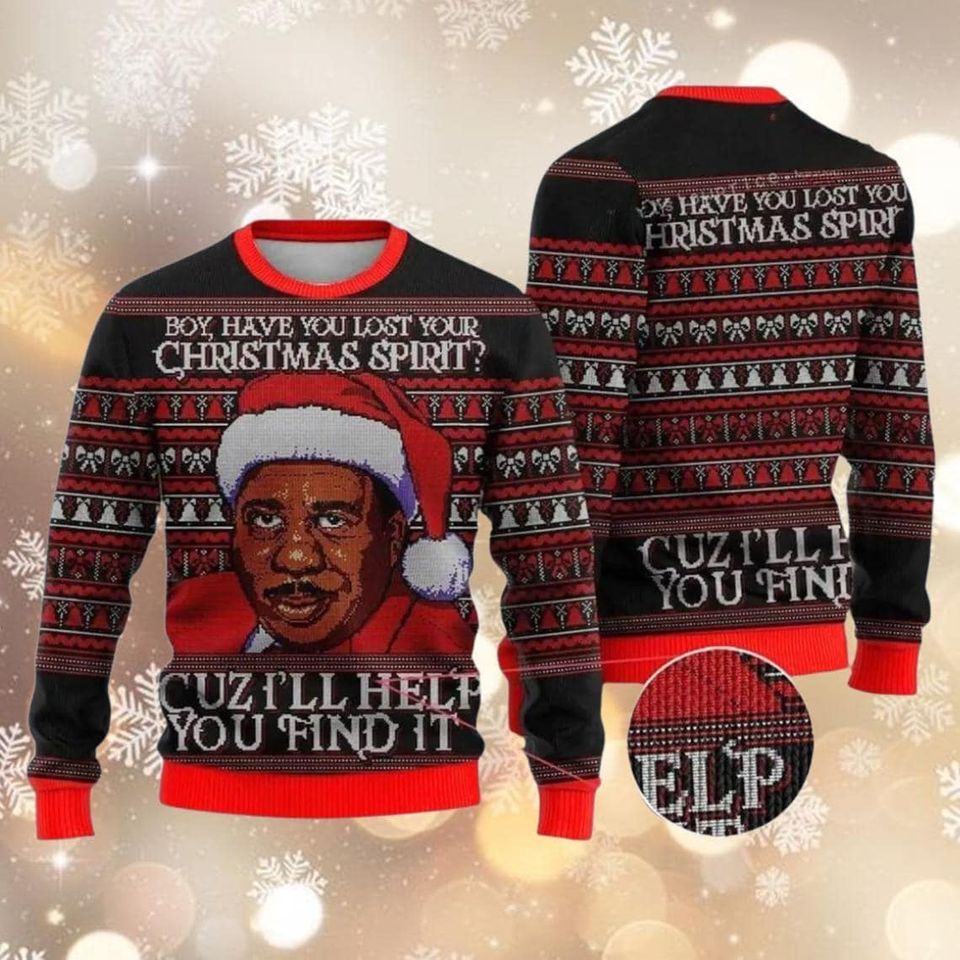 The Office Christmas Ugly Sweater, Michael Scott The Office Shirt, TV Series Xmas Sweater, Funny Holiday Sweatshirt, Christmas Gift