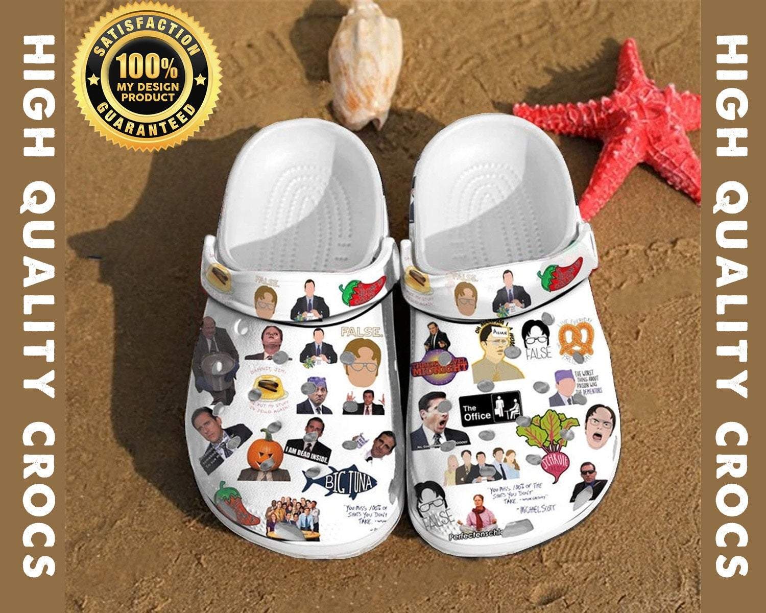 The Office Movie Crocs Crocband Clogs Shoes Comfortable For Men Women and Kids