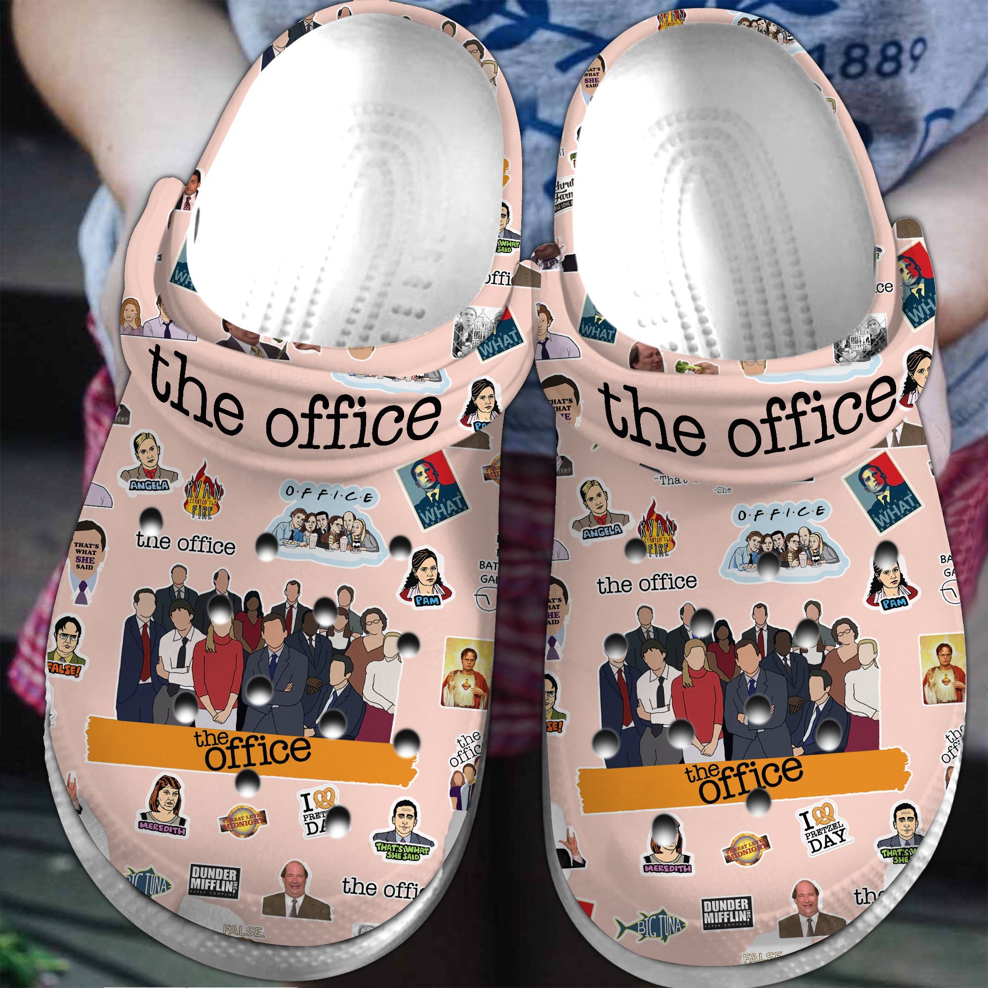 The Office Movie Crocs Crocband Clogs Shoes Comfortable For Men Women and Kids