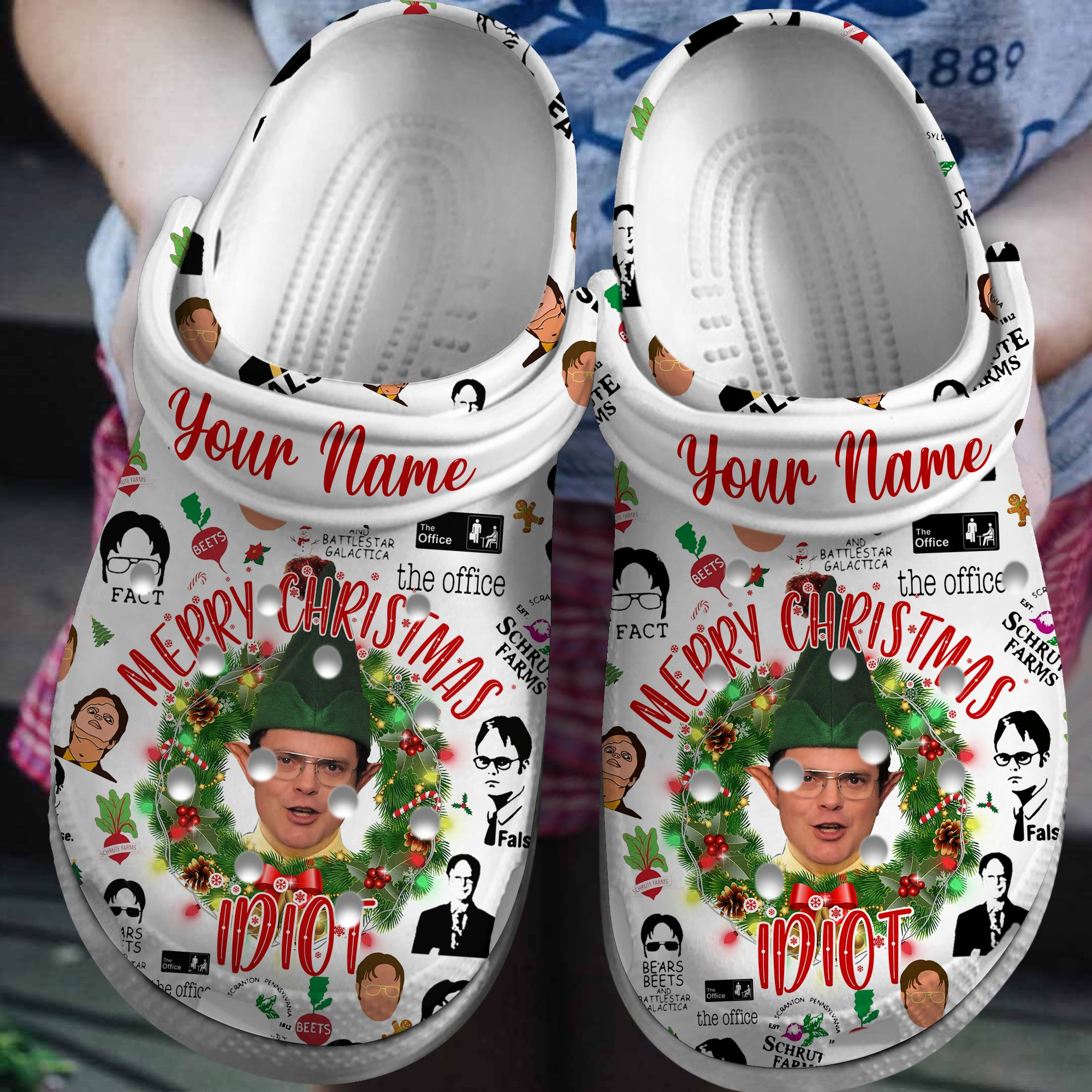 The Office TV Series Crocs Crocband Clogs Shoes Comfortable For Men Women and Kids