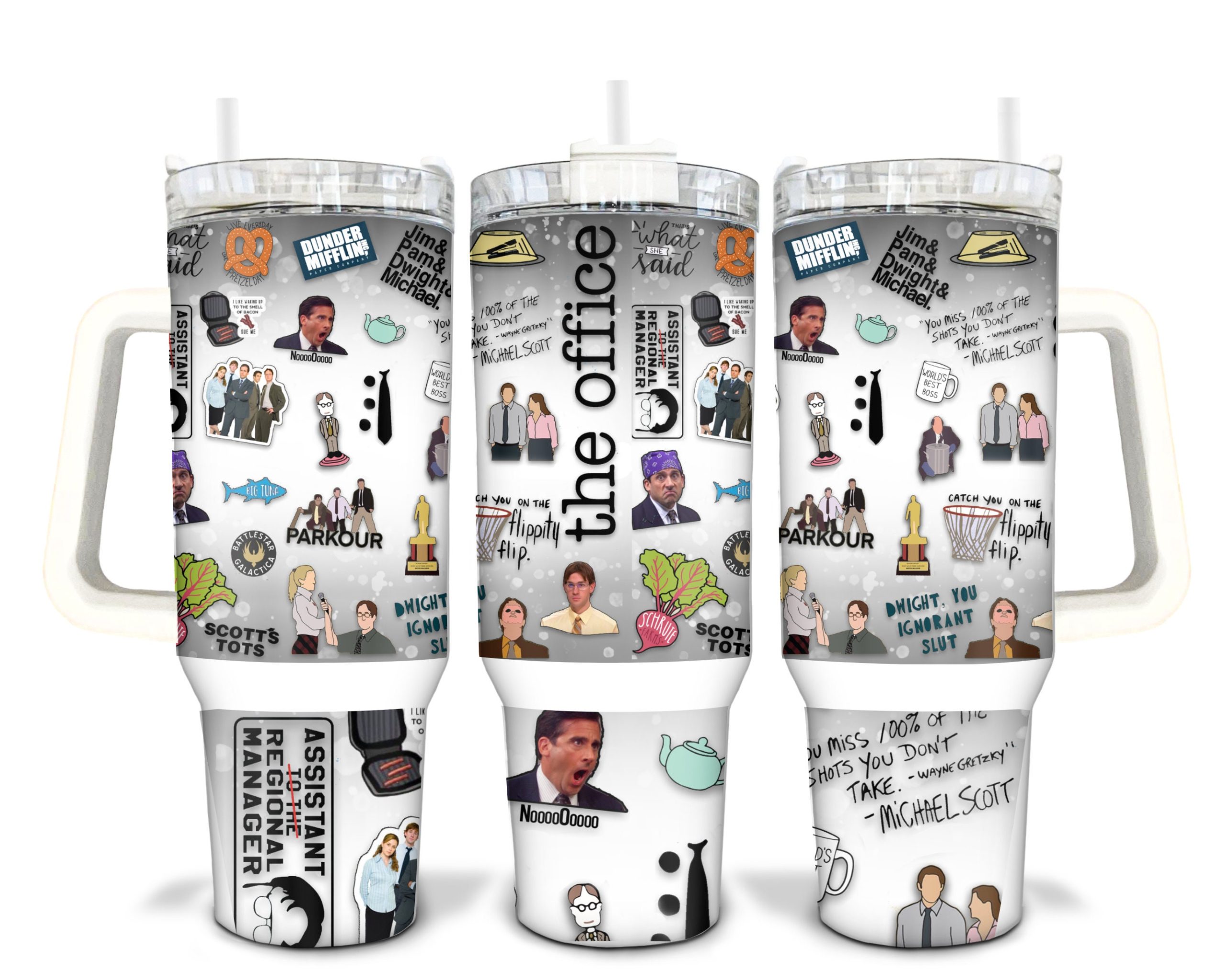 The Office TV Series Custom Stanley Cup 40 oz 30 oz Tumbler With HandleTVC2301905