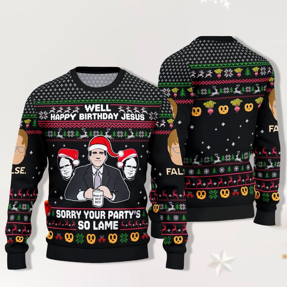 The Office Tv Show Ugly Christmas Sweater
