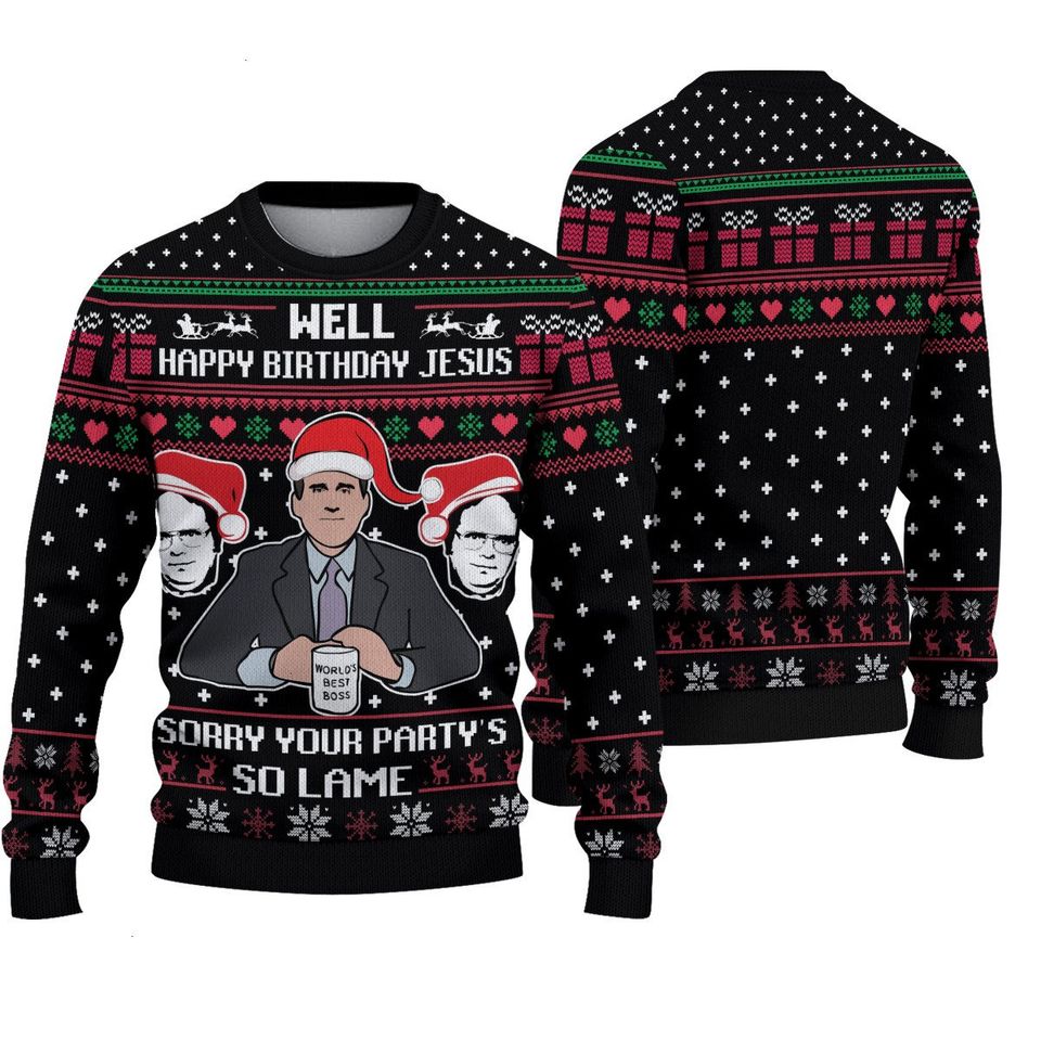 The Office Well Christmas Sweater
